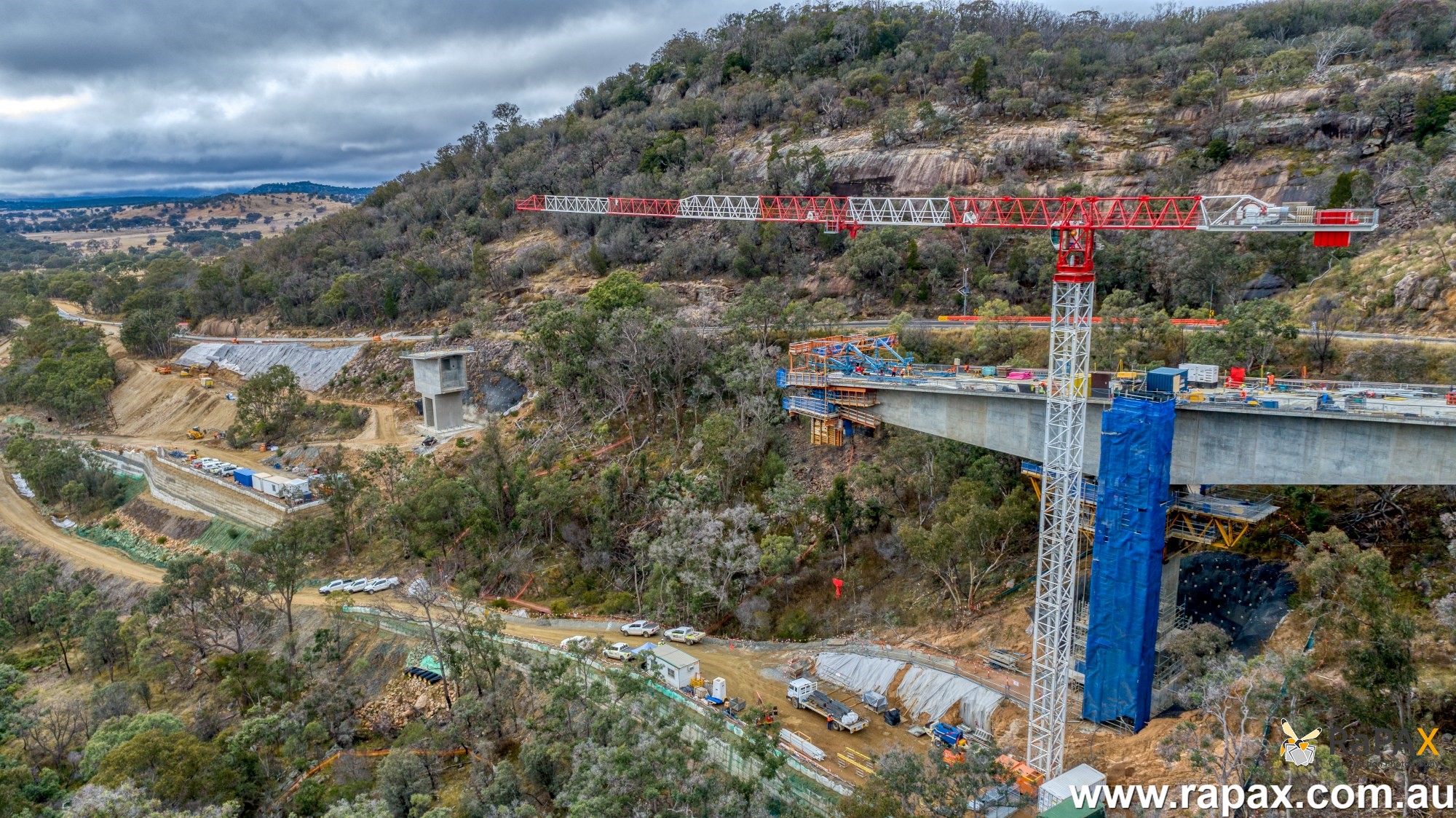 Completion of the bridge case civil and structural engineering project bolivia hill bridge